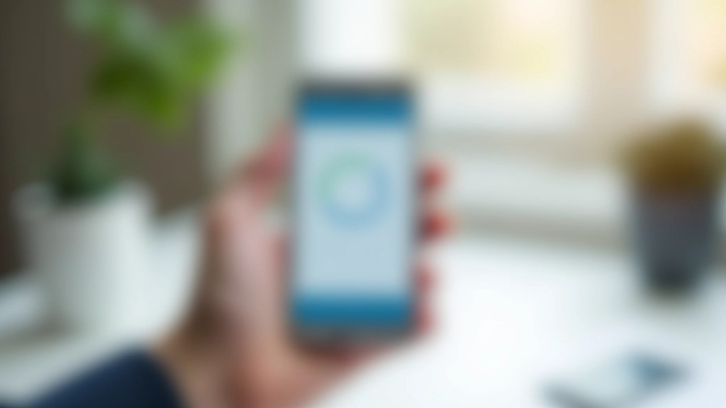 Interface d'une application bancaire mobile moderne affichant des transactions et solde de compte